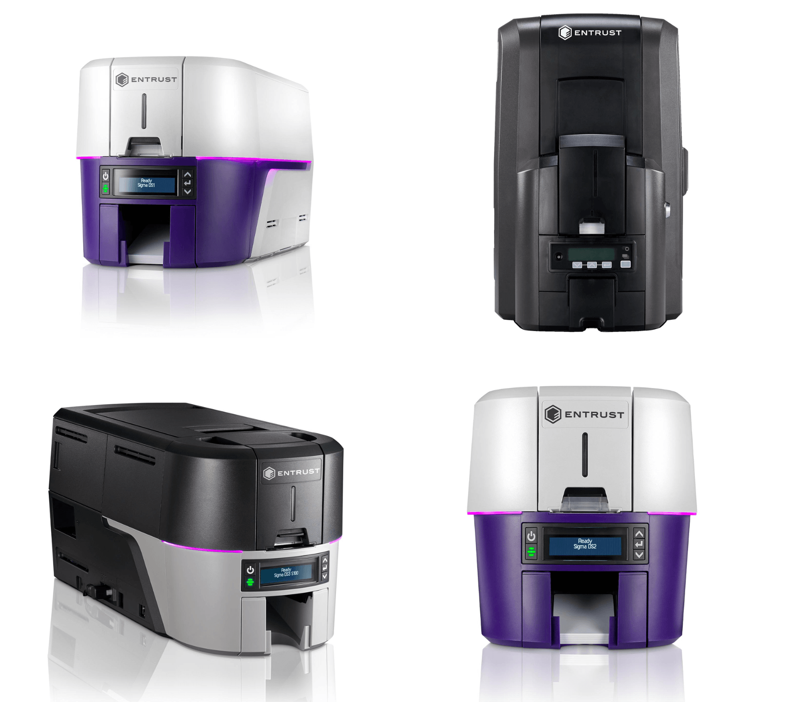 ID Card Printers and Supplies ID Card Solutions - printers group shot ID Card Printers and Supplies ID Card Solutions - printers group shot